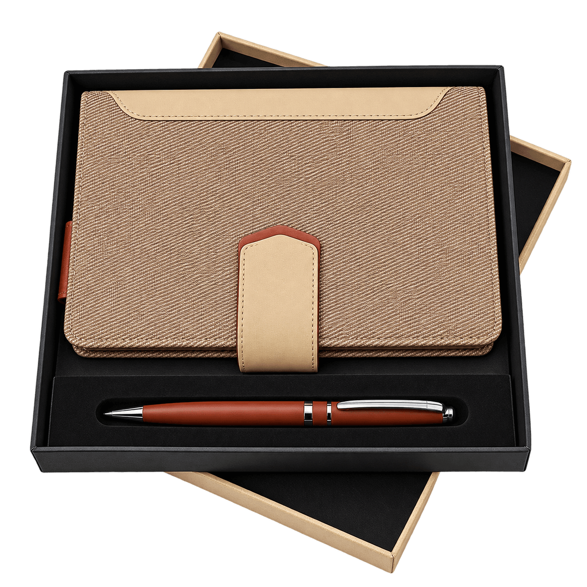 Brown Luxury Stationery Set
